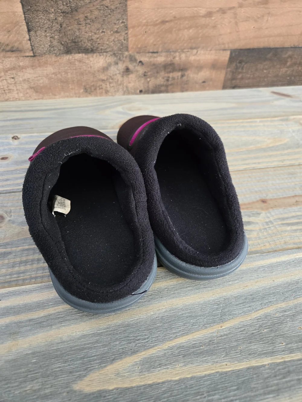 Nike Burrow Slipper Sneakers #DJ3130-201 Purple/Black Men’s Sz 7 Women Sz 8.5 UE